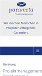 Mobile Screenshot of parameta.de
